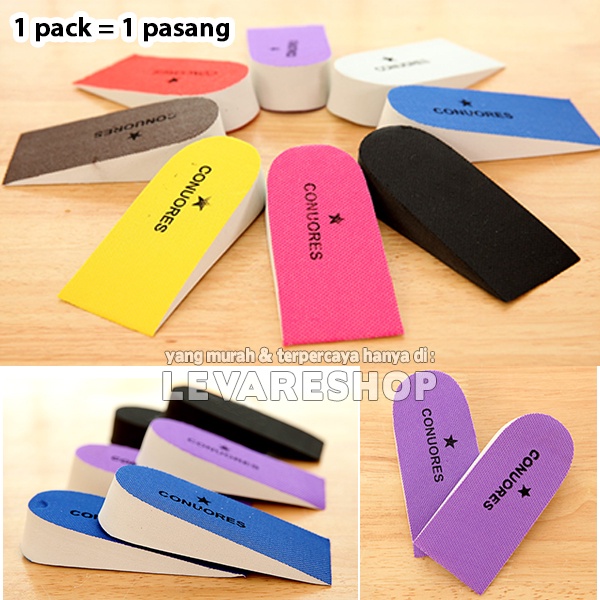 Sol Sepatu Penambah Peninggi Tinggi Badan 2,5 cm / Pengganjal Sepatu