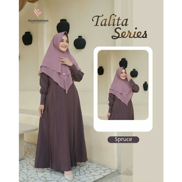 Gamis talita series by alzainfashion