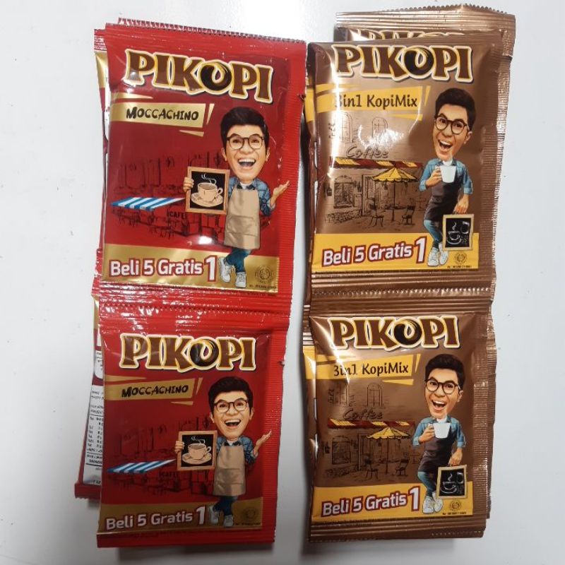 Pikopi 3in1 kopi Mix / Pikopi Moccachino 1 renceng