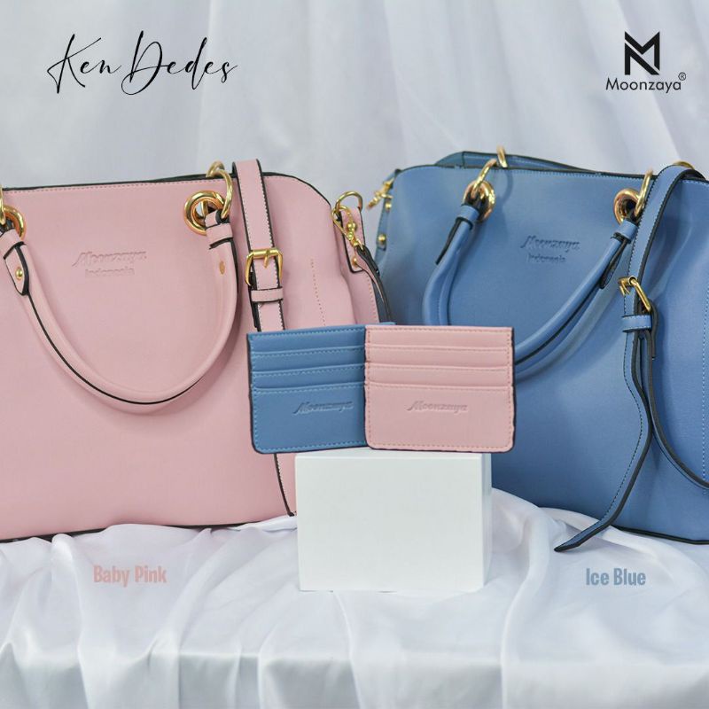 [BERGARANSI] KENDEDES BAG TAS WANITA SELEMPANG BAHU BRANDED MOONZAYA PRODUK LOKAL CANTIK KEREN MODIS