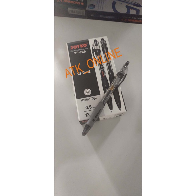 

Gel Pen/ Pulpen Gel/ Pena Joyko GP-265 Q Gel 0.5 mm ORIGINAL