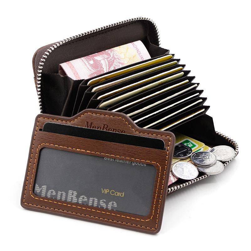 IMPOR MENBENSE K99-25 DOMPET KARTU MINI RFID CARD WALLET UANG BELANJA