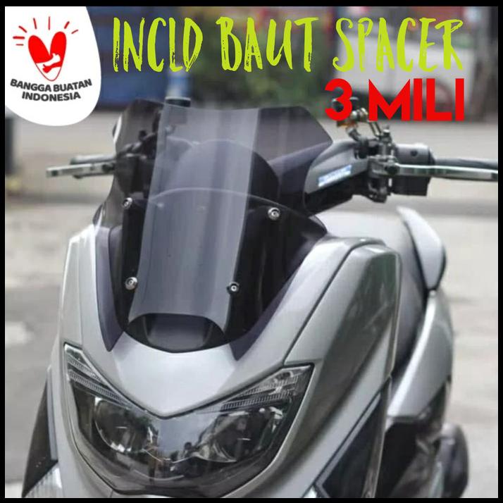 Windshield Visor Ws Model Ocito Sporty Yamaha Nmax 40Cm