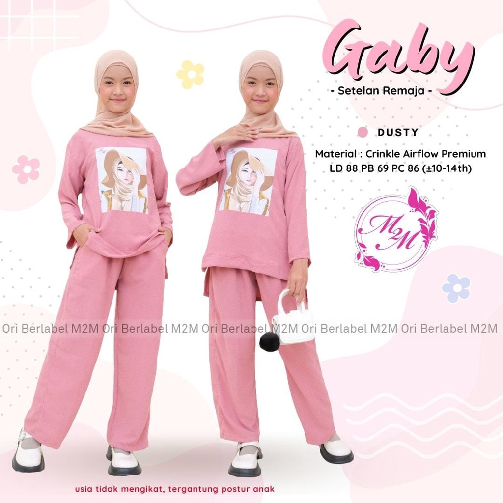 Baju Anak Perempuan Setelan Anak Viral Remaja Perempuan Cewek Tanggung Junior Set Teen Murah Terbaru