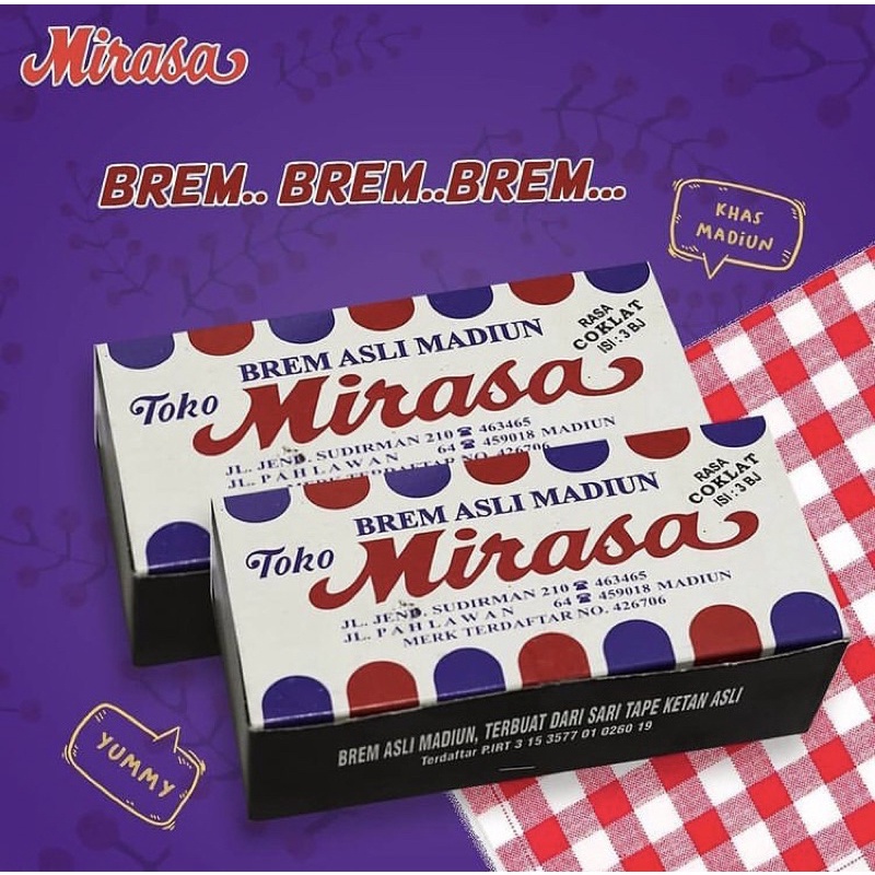 

Brem Mirasa Kecil Isi 3