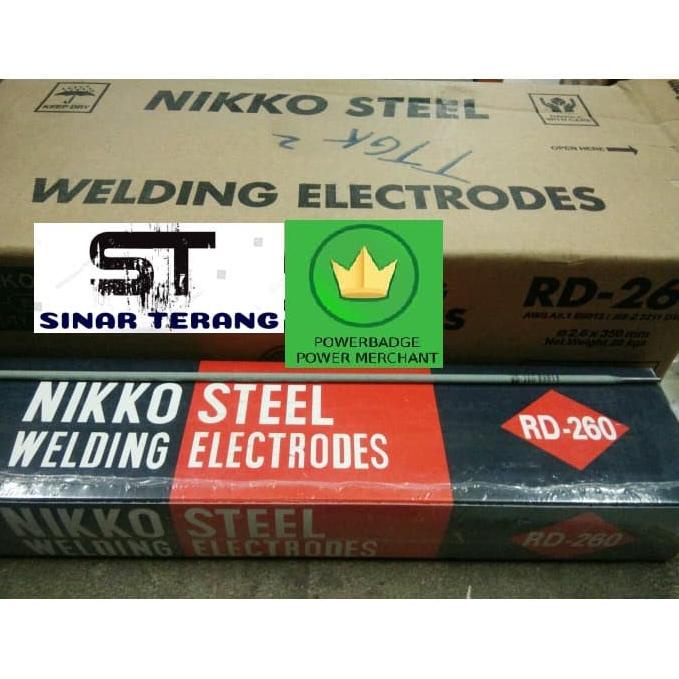 Kawat Las Nikko RD-260 Ukuran @ 3.2 x 350mm