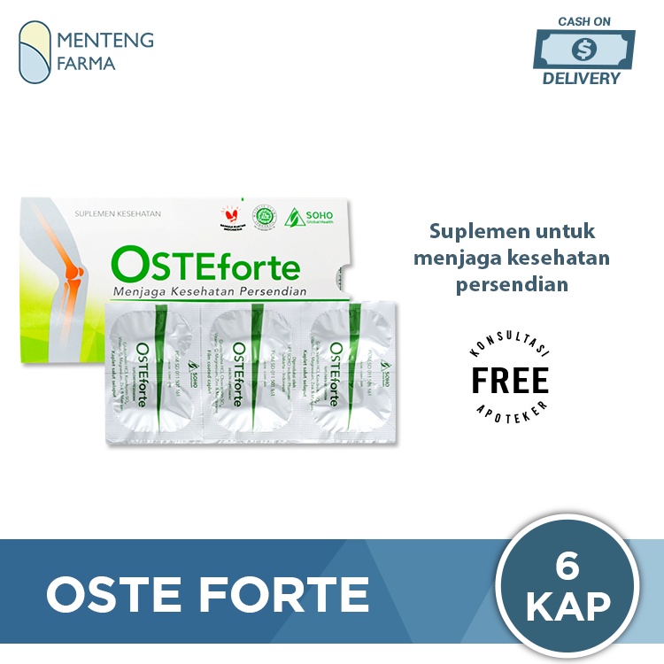 Oste Forte 6 Kaplet - Suplemen Kesehatan Persendian