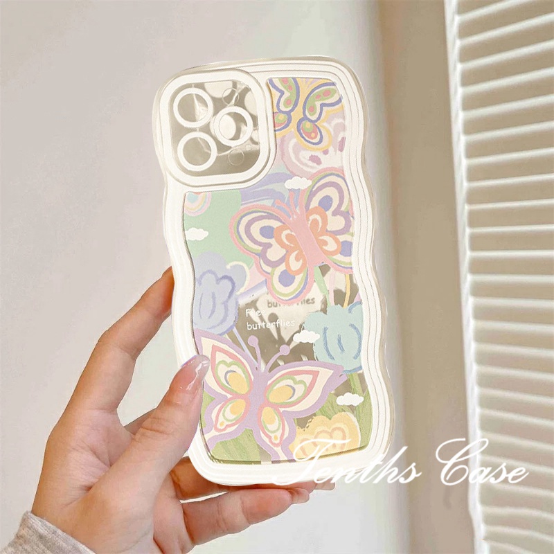 Casing Softcase Redmi 12C 10C 10A 10 9 9A 9C 9T Note 12 11 Pro + 11s 11 10s 10 9s 9 8 Pro Poco X4Pro X3Pro X3NFC M3 M4 F3T 1011pro Motif Butterfly 10t