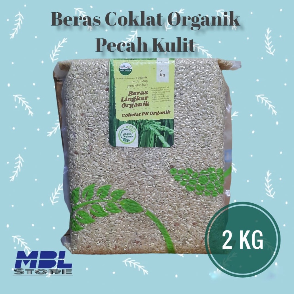 

Beras Organik Pandan Wangi Coklat Pecah Kulit Lingkar Organik 2 Kg