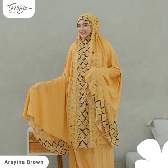 

MUKENA TAZBIYA 2IN1 ARSYINA SERIES ALLSIZE - BROWN