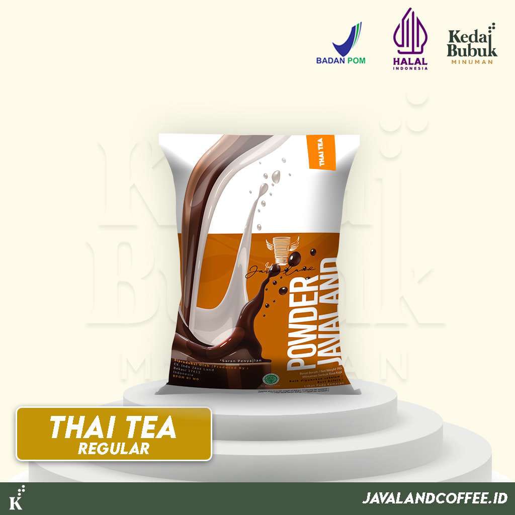 

BUBUK MINUMAN | REGULER | THAI TEA / THE THAILAND - ORIGINAL JAVALAND 1KG