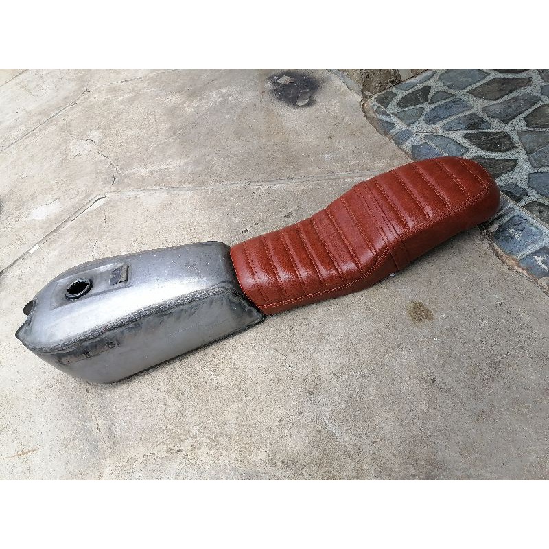 Tangki GL100 plus jok modifikasi XSR Japstyle