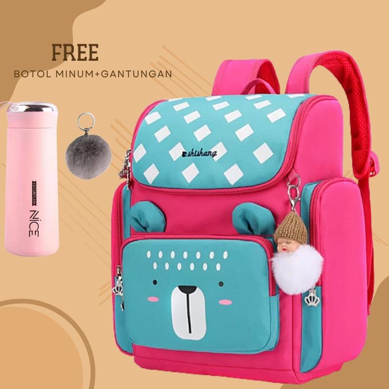 Tas Backpack Schoolgirll Fashion Korea Terbaru Version Harajuku Ulzzangg High School / Tas Sekolah Anak Perempuan SD / Tas Sekolah Anak / Tas Anak Anak / Tas Anak Karakter