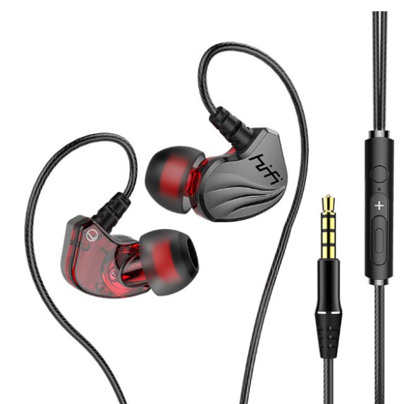 Handsfree Earphone 6D Headset Gaming Stereo Bass Surround Headset Kabel