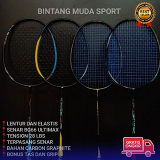 RAKET BADMINTON IMPORT  GRATIS TAS DAN GRIP
