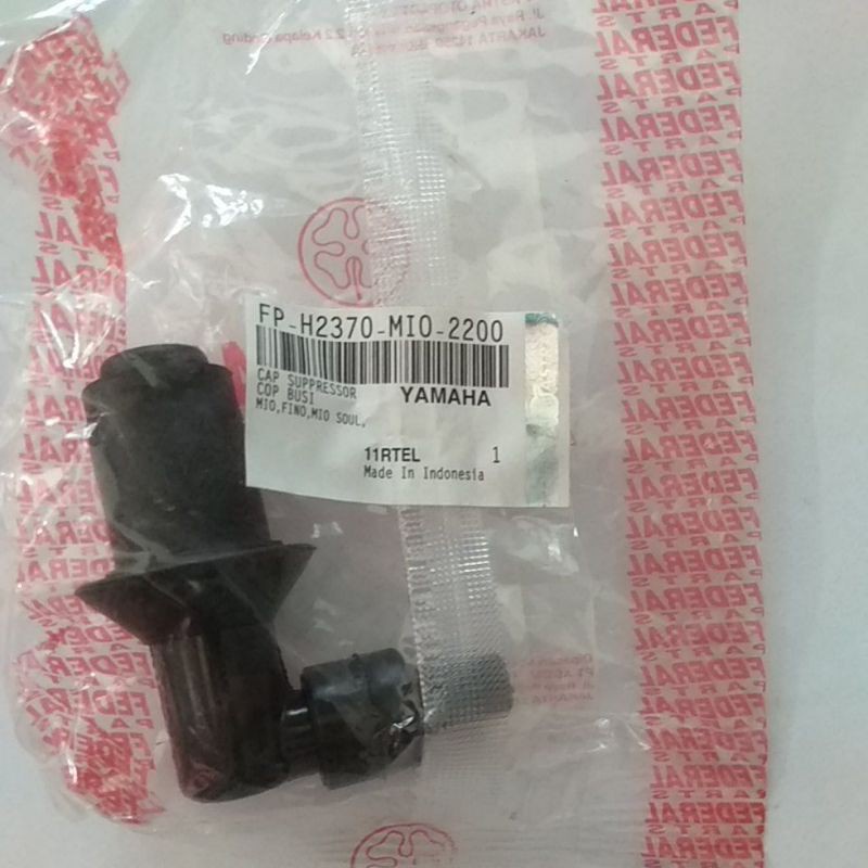 Cop Busi Mio ASPIRA Tutup Busi Cap Supressor Cob Original Yamaha Mio Smile Sporty Lama Karbu