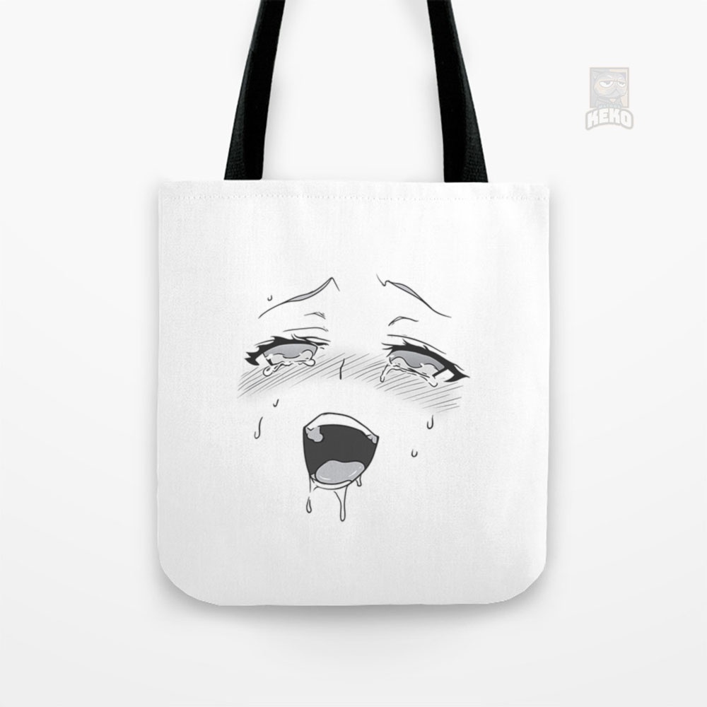 Ahegao Tote Bag Kanvas