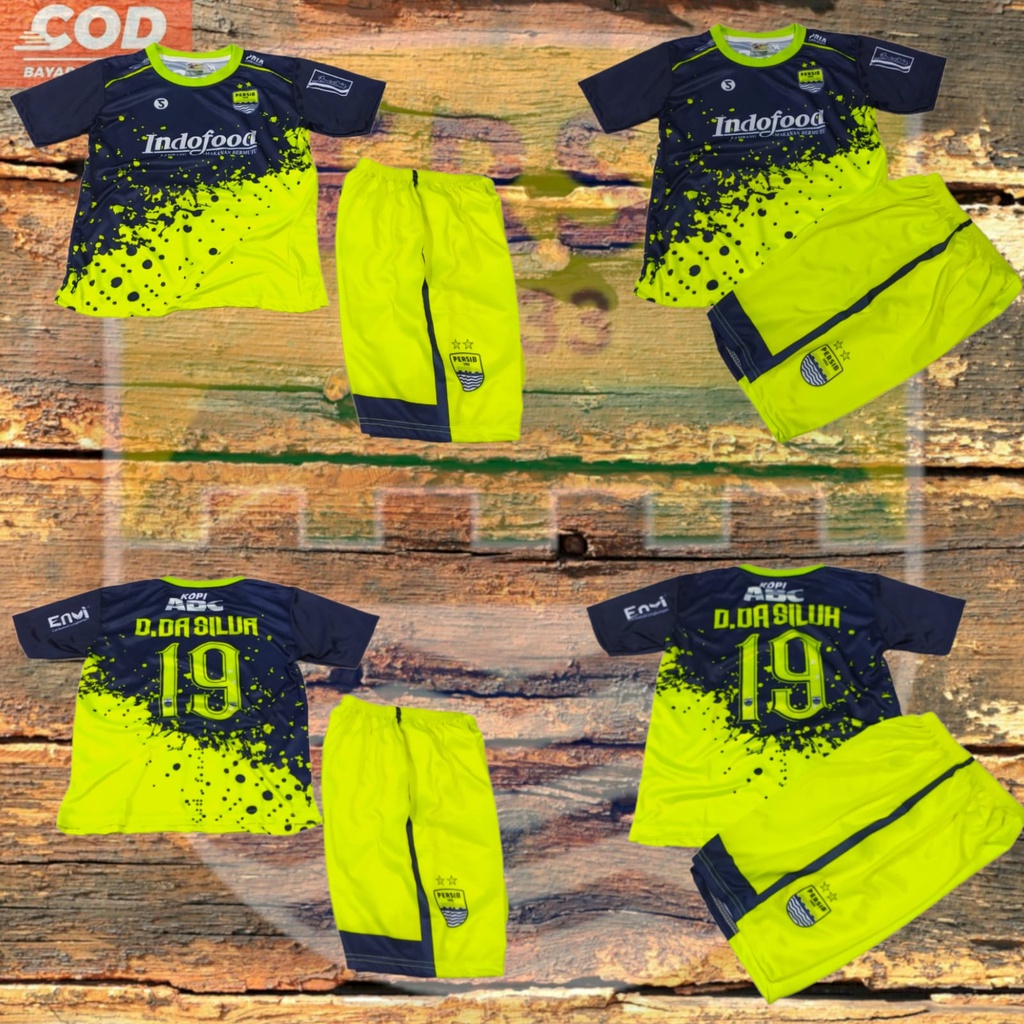 BEST SELLER Baju bola klok CIRO DA SILVA MESSI ARGENTINA RONALDO persib setelan anak terbaru 2022 prinitng