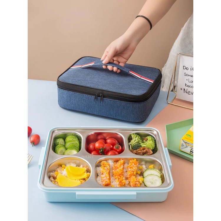 Tas Kotak Bekal Anti Panas / Thermal Bag Alumunium Foil