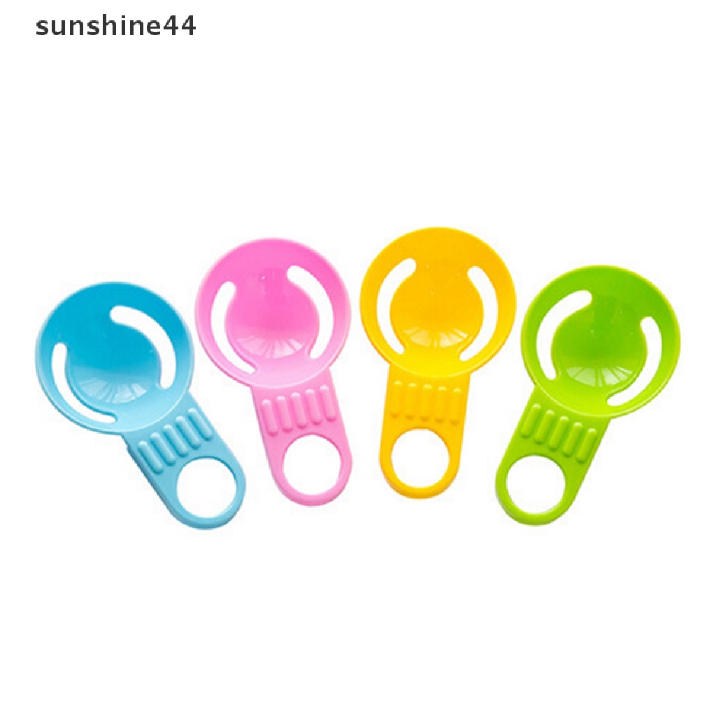 Sunshine Good 4pcs Alat Pemisah Putih / Kuning Telur Untuk Koki / Dapur