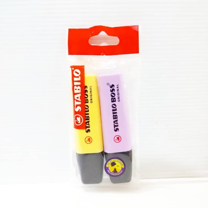 

STABILO BOSS ORIGINAL SET 2 PASTEL / STABILO / HIGHLIGHTER