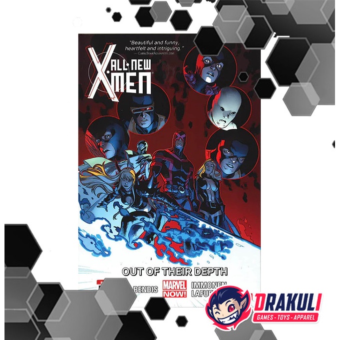 

Drakuli Hobbies Comic All-New X-Men Out of Their Depth Paperback