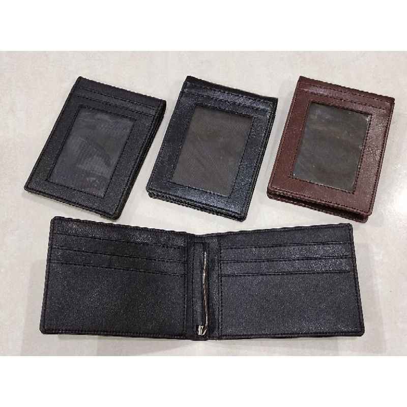 Dompet money klip kartu polos