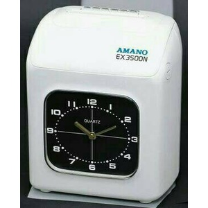 

AMANO EX 3500 N ( GARANSI )+Rak Kartu+Kartu -Mesin Absen/Absensi 3500N