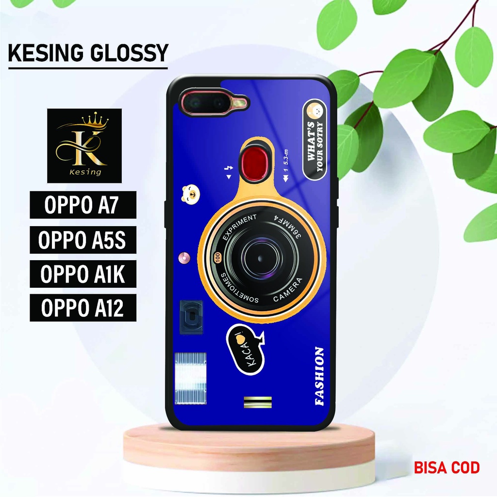Case Oppo A5S / A7 / A11K / A12 - Pelindung Hp Oppo - Fashion Case Glossy - Case Pria - Case Wanita 