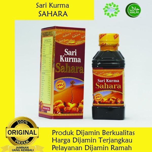 

Sari Kurma Sahara - Sari Kurma - Kurma - Daya Tahan Tubuh