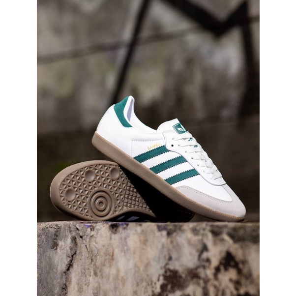 ADIDAS SAMBA WHITE GREEN