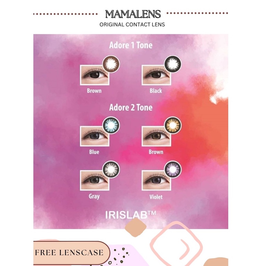 SOFTLENS LIVING COLOR ADORE - NORMAL | FREE LENSCASE - MAMALENS