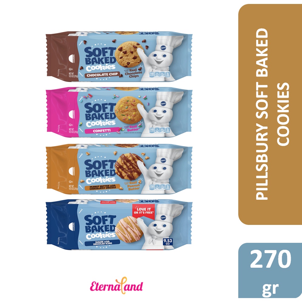 

Pillsbury Soft Baked Cookies - kukis cokelat