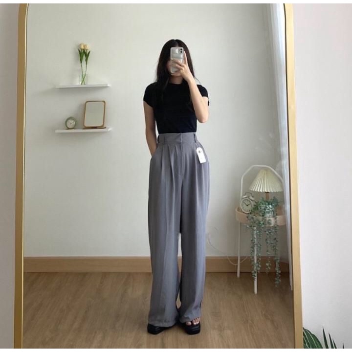 CELANA KULOT HIGHWAIST WANITA CULLOTE PANT - HIGHWAIST PANTS - KULOT CELANA PREMIUM - WIDE LEG PANTS - CULLOTE HIGHWAIST – HIGHWAIST- CELANA KULOT – CULLOTE - KULOT