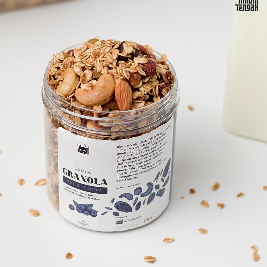 

10.10 STOK READY Timur Tengah Granola Blueberry 250 gr Sereal Makanan Sehat serbuuu !