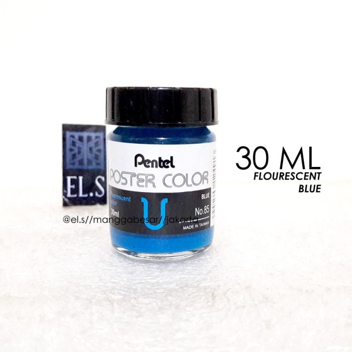 

Buruan Pentel Poster Color 30 Ml Flourescent Blue Cat Poster (Ppc30) Bergaransi