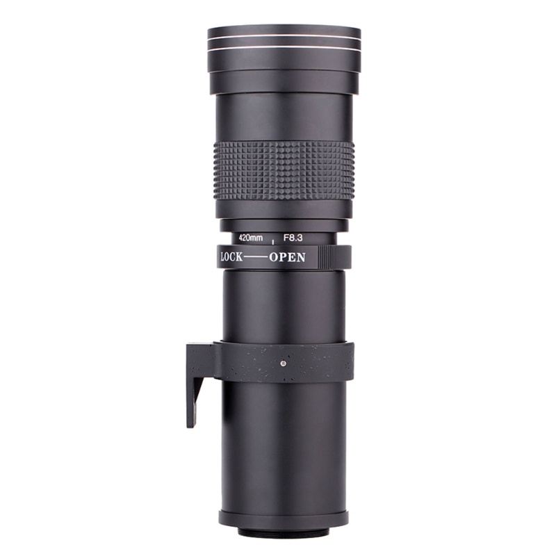 Lensa Telefoto Zoom F / 8.3-16 Ukuran 420-800mm Untuk Kamera DSLR