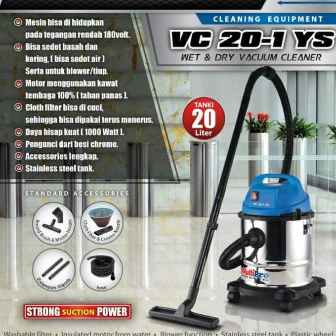 Vacuum Vacum Cleaner 20Liter Multipro