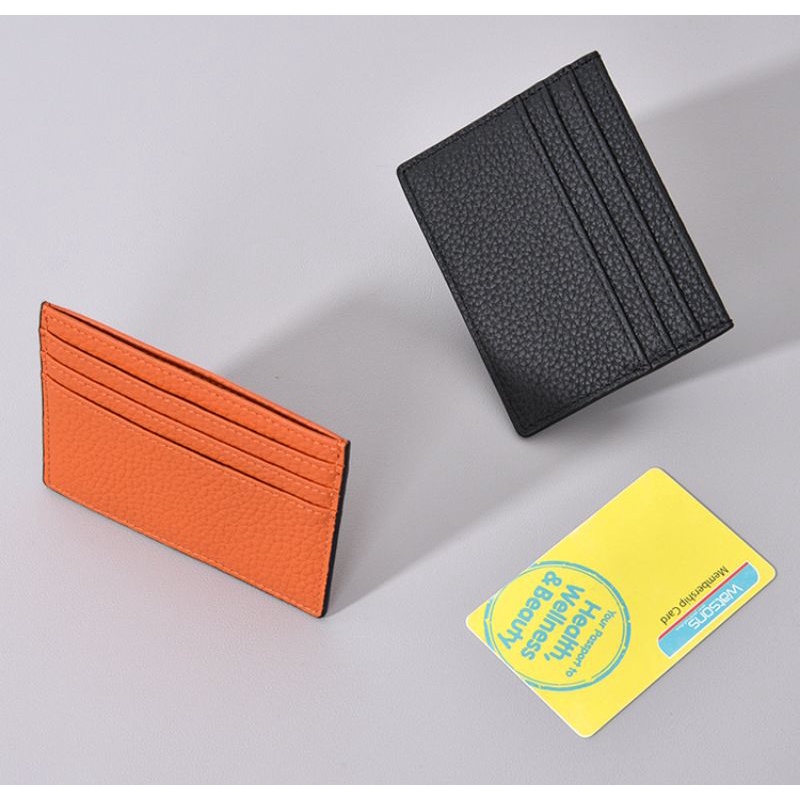 Dompet Kartu Kulit Asli 7 Slot Card Holder Slim 7 Slot