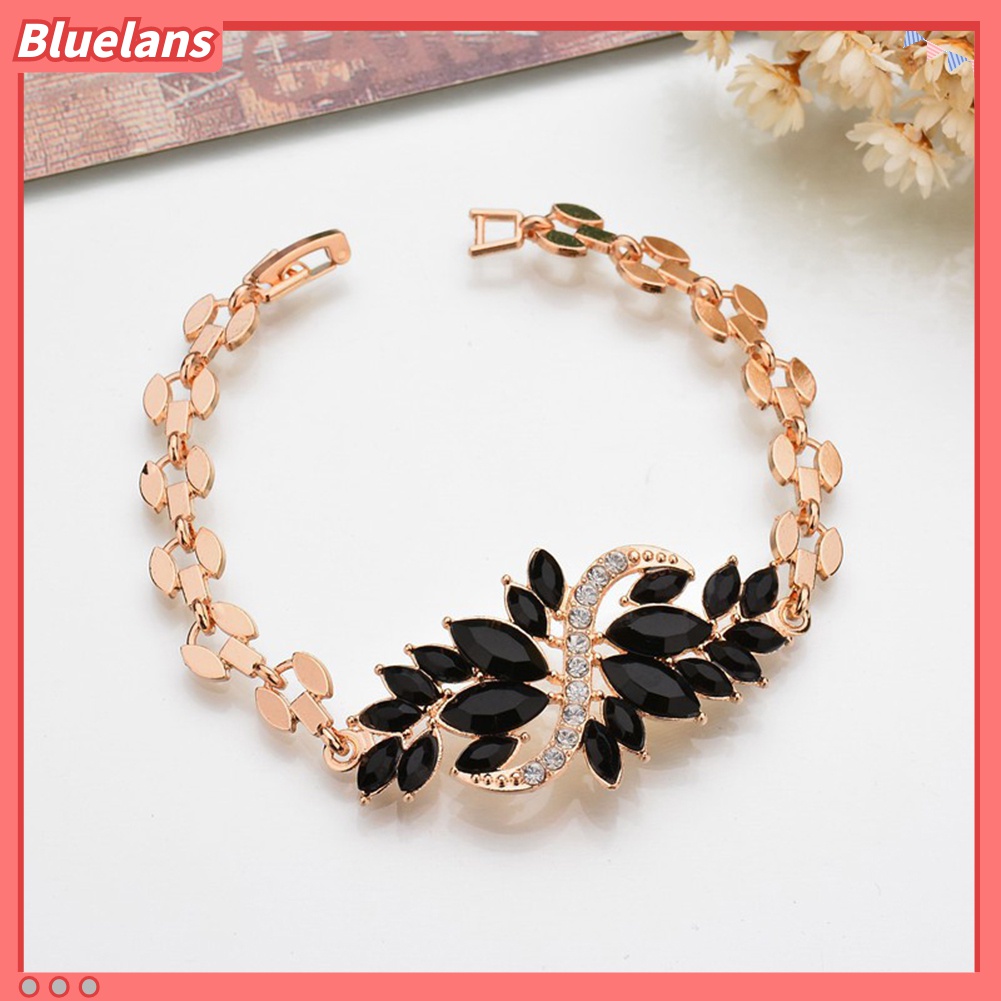 Gelang Rantai Desain Merak Untuk Wanita
