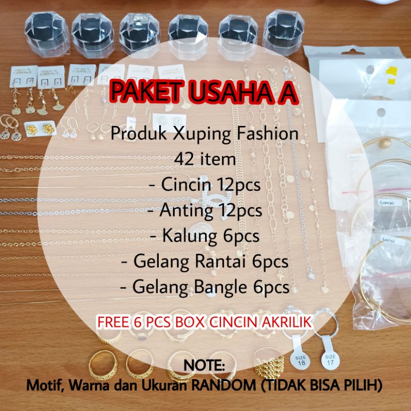 PAKET USAHA TITANIUM XUPING (baca deskripsi ya)