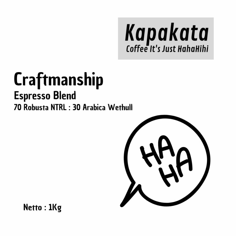 

Craftmanship Espresso Blend