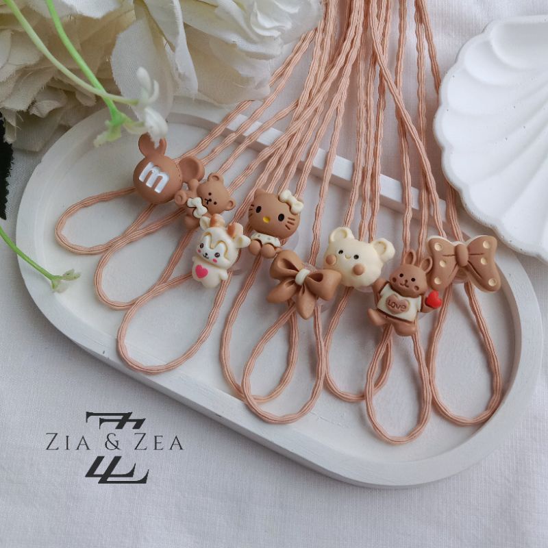 Strap Masker 2in1 series Brown