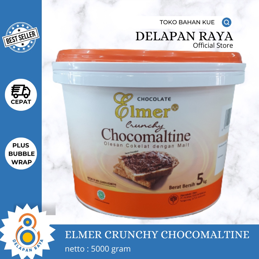

ELMER CRUNCHY CHOCOMALTINE 5KG - 8Raya