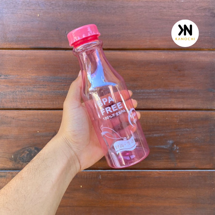 Botol Minum Soda BPA FREE Transparan Water Bottle Bening