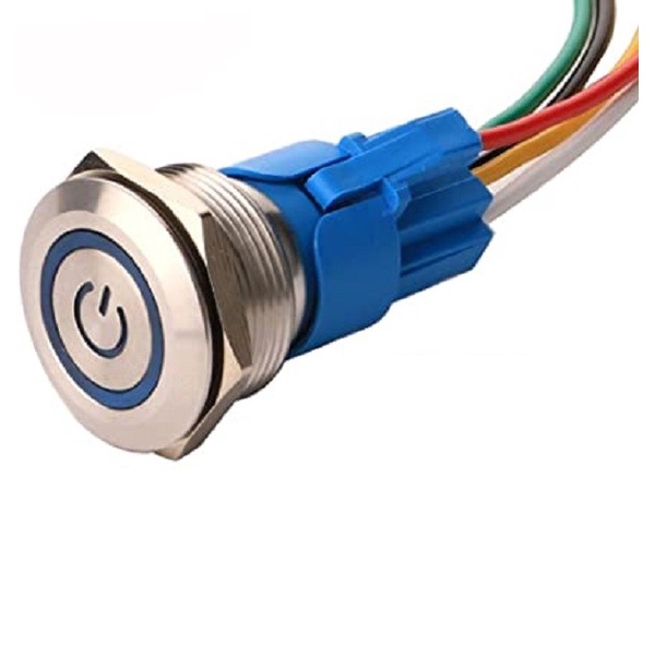 SWITCH SAKLAR MODEL PUSH BUTTON ON OFF LAMPU MOBIL MOTOR