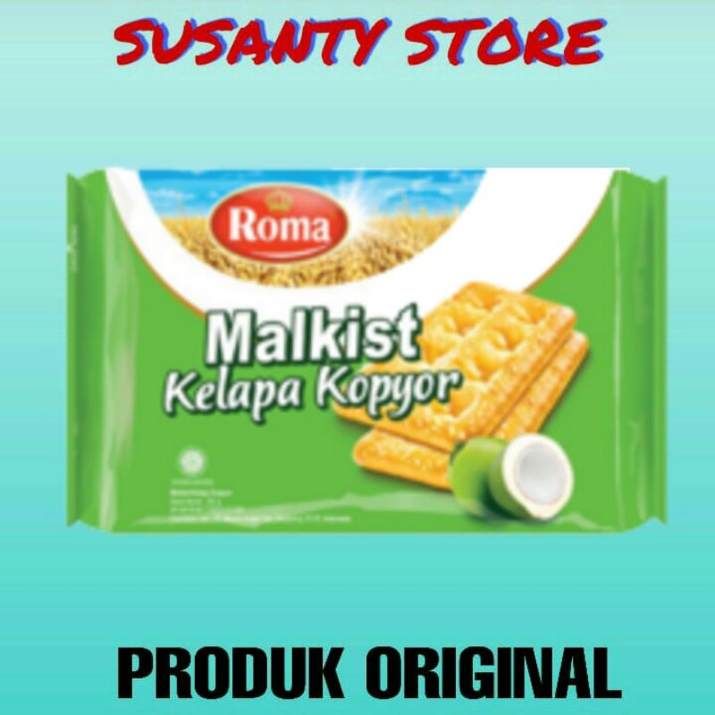 

ROMA MALKIST KELAPA KOPYOR CRACKERS 252GR.