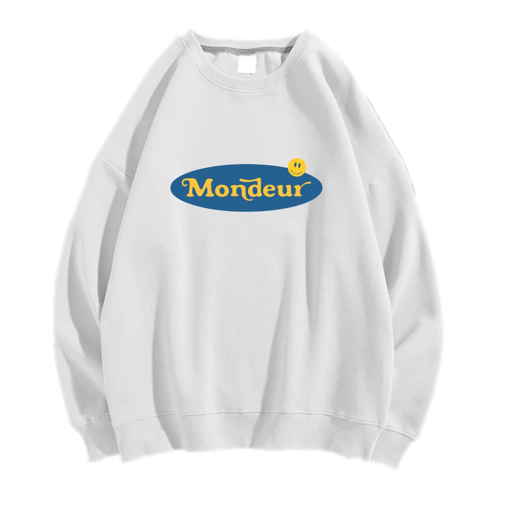 MONDEUR SWEATER CREWNECK PRIA WANITA Size M-XXL ANAIRA