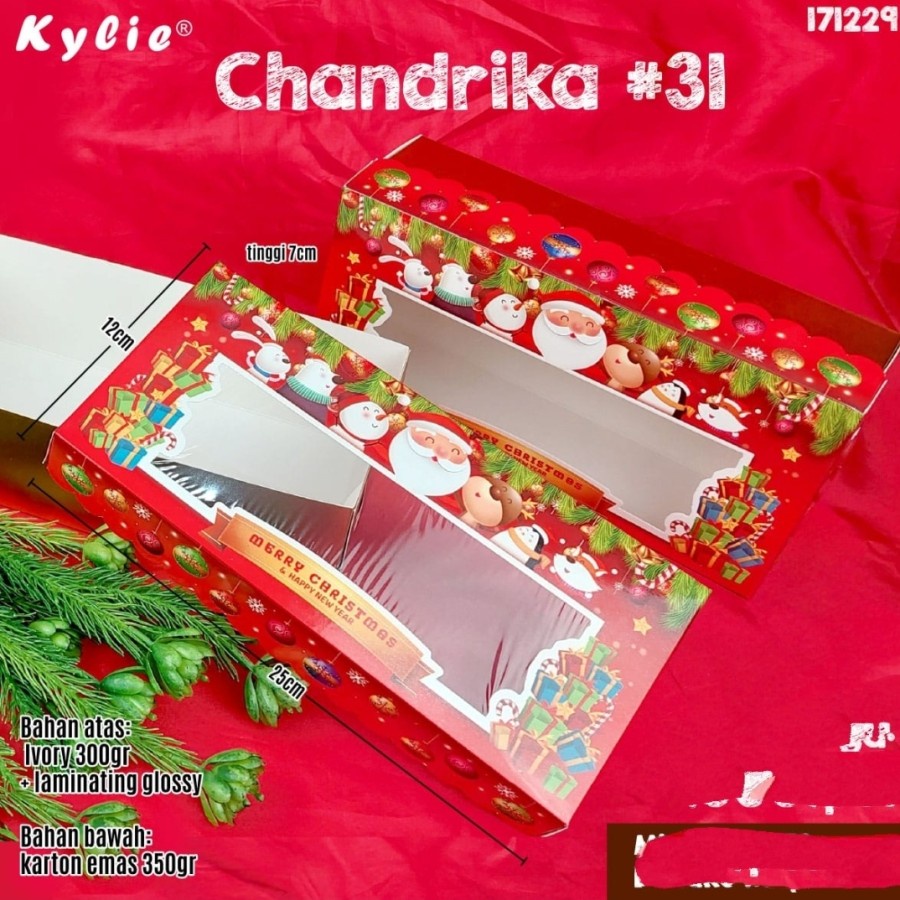 

Kotak Natal Christmas Xmas Box Kardus Kue Kering Cookies Bolu