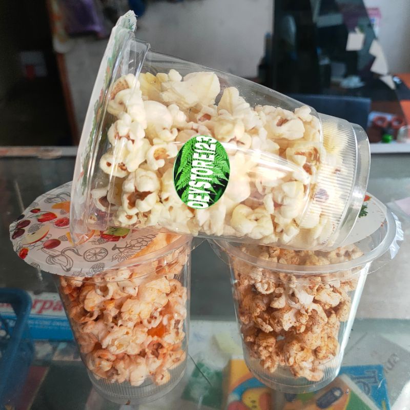 

Makan ringan popcron berondong jagung has bandung